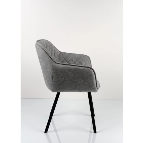 Krzesło DELUXE KR-167 Tkanina STRONG 14 Noga Metalowa